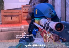 csgo各个箱子出金概率