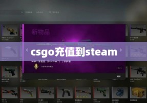 csgo充值到steam