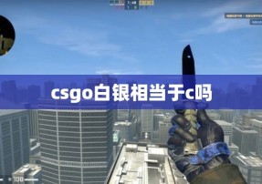 csgo白银相当于c吗