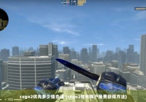 csgo2优先多少钱合适 (csgo2优先账户免费获得方法)