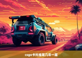 csgo卡托维兹几年一届