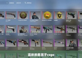 喜欢的男孩子csgo