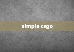 simple csgo