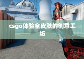 csgo体验全皮肤的创意工坊