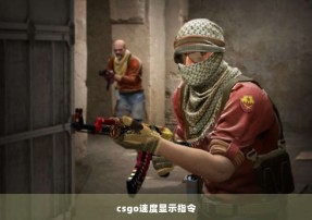 csgo速度显示指令