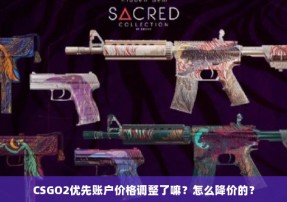 CSGO2优先账户价格调整了嘛？怎么降价的？