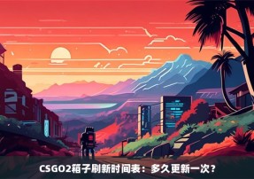 CSGO2箱子刷新时间表：多久更新一次？