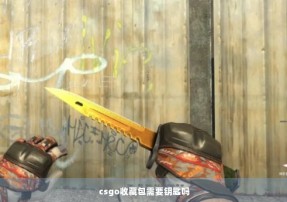 csgo收藏包需要钥匙吗