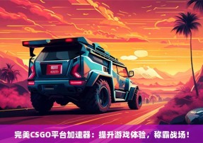 完美CSGO平台加速器：提升游戏体验，称霸战场！