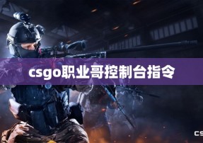 csgo职业哥控制台指令