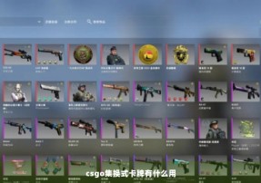 csgo集换式卡牌有什么用