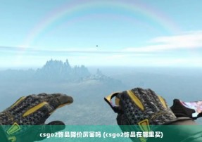 csgo2饰品降价厉害吗 (csgo2饰品在哪里买)