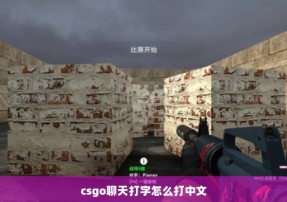 csgo聊天打字怎么打中文