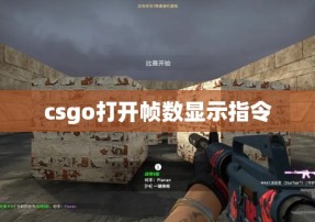 csgo打开帧数显示指令