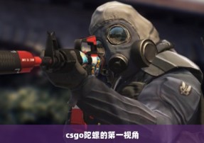 csgo陀螺的第一视角