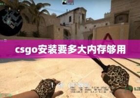 csgo安装要多大内存够用