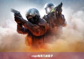 csgo每周几掉箱子