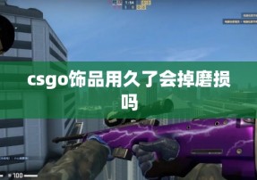 csgo饰品用久了会掉磨损吗