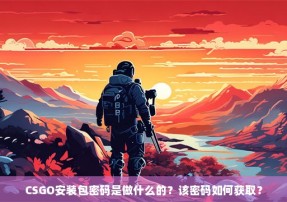 CSGO安装包密码是做什么的？该密码如何获取？