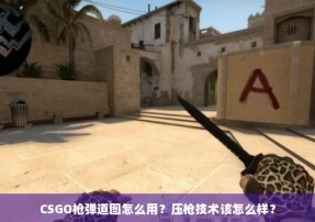 CSGO枪弹道图怎么用？压枪技术该怎么样？