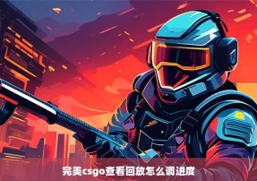 完美csgo查看回放怎么调进度