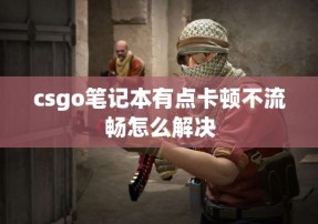 csgo笔记本有点卡顿不流畅怎么解决