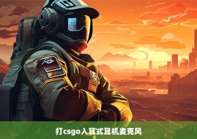 打csgo入耳式耳机麦克风