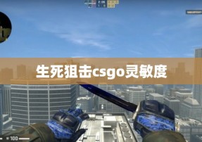 生死狙击csgo灵敏度