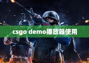 csgo demo播放器使用