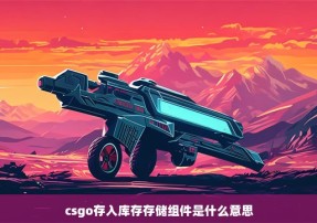 csgo存入库存存储组件是什么意思