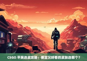 CSGO 平民选皮攻略：便宜又好看的皮肤选哪个？