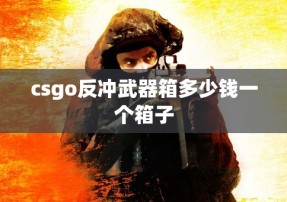 csgo反冲武器箱多少钱一个箱子