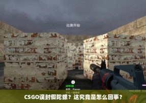 CSGO误封假陀螺？这究竟是怎么回事？