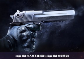 csgo游戏内人物不能移动 (csgo游戏名字英文)