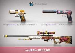 csgo里面roll是什么意思