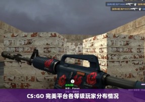 CS:GO 完美平台各等级玩家分布情况