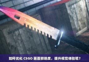 如何优化 CSGO 画面鲜艳度，提升视觉体验呢？