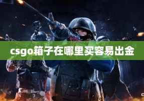 csgo箱子在哪里买容易出金