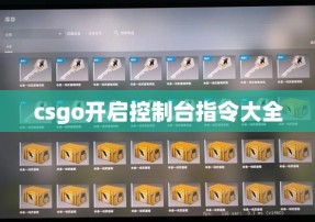 csgo开启控制台指令大全