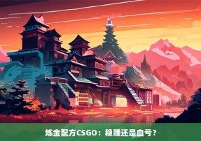 炼金配方CSGO：稳赚还是血亏？