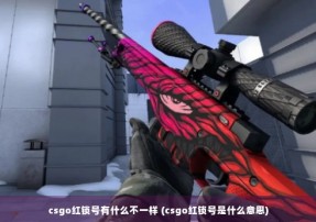 csgo红锁号有什么不一样 (csgo红锁号是什么意思)