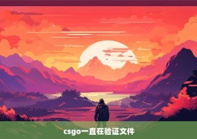 csgo一直在验证文件