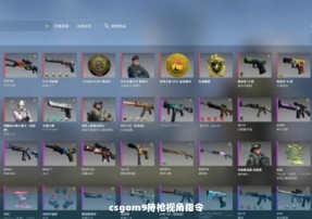 csgom9持枪视角指令