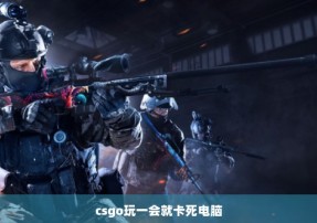 csgo玩一会就卡死电脑