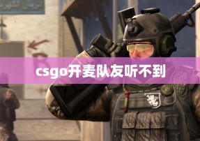 csgo开麦队友听不到