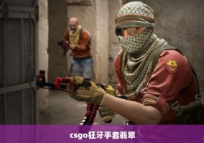 csgo狂牙手套翡翠