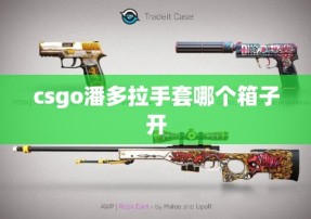 csgo潘多拉手套哪个箱子开