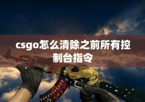 csgo怎么清除之前所有控制台指令