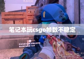 笔记本玩csgo帧数不稳定