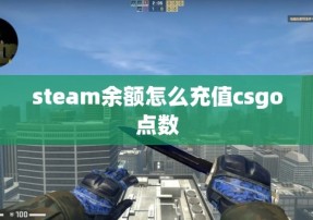 steam余额怎么充值csgo点数